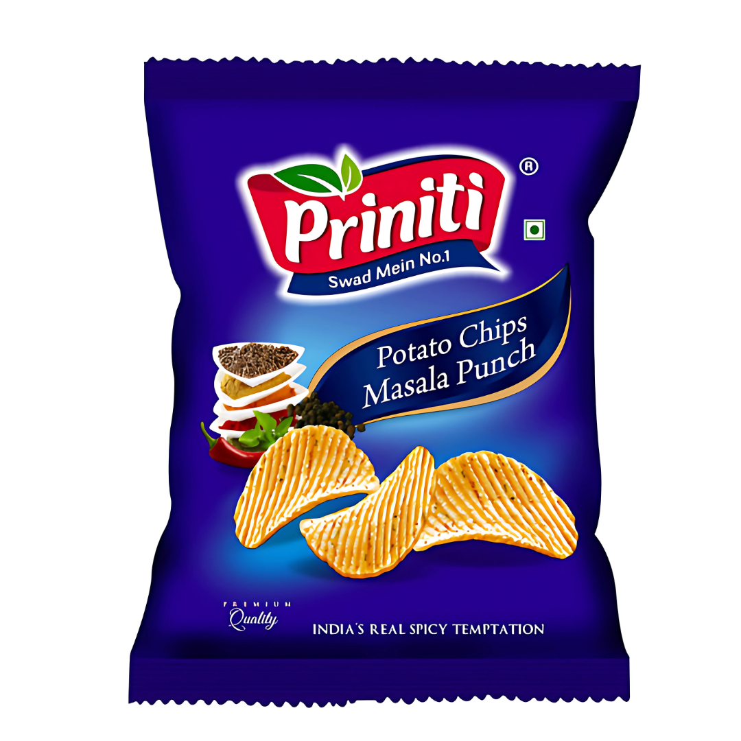 Priniti Potato Chips Masala Punch (55g)