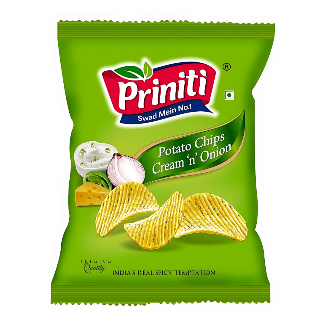 Priniti Potato Chips Cream "n" Onion (55g)