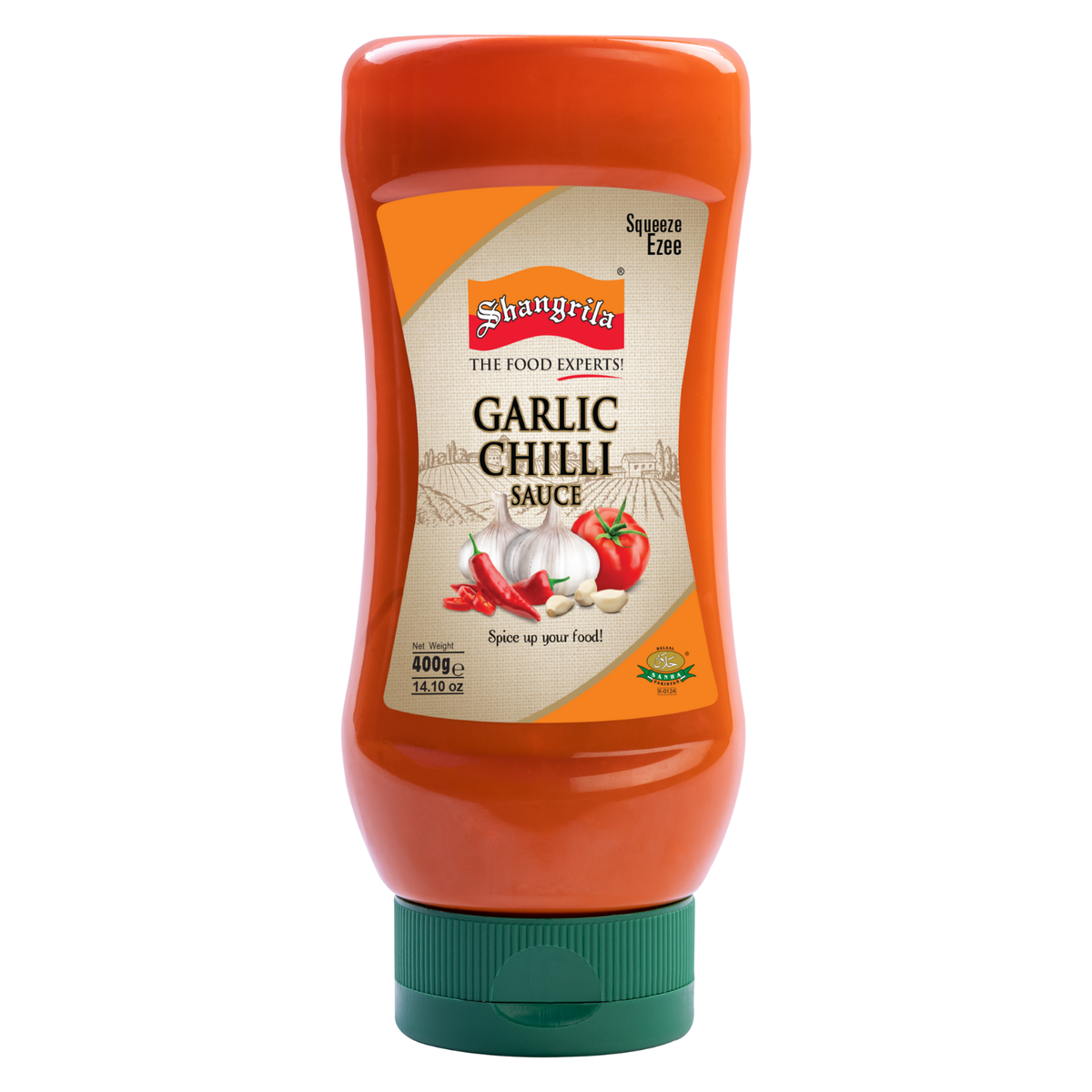 Shangrila Garlic Chili Sauce – Squeeze Bottle 400g